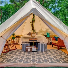 Lovers Lookout Glamp Tent 2 at Big Rock Creek