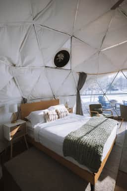 Geo Dome at Big Rock Creek! (on a 980 acre playground) - Image 5