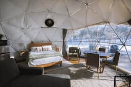 Geo Dome at Big Rock Creek! (on a 980 acre playground) - Image 3