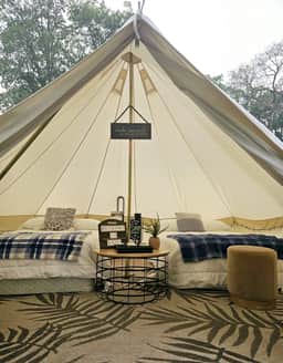Lovers Lookout Glamp Tent 3 at Big Rock Creek - Image 3