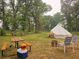 Lovers Lookout Glamp Tent 3 at Big Rock Creek - Image 2