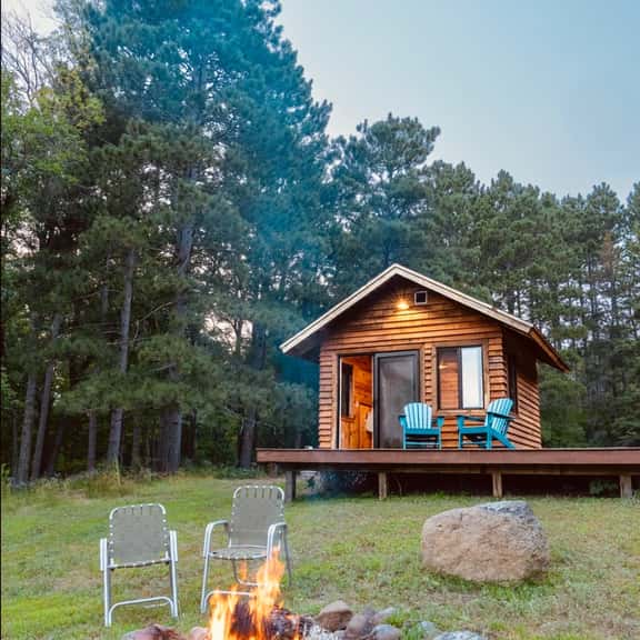 Cabin in The Woods of Big Rock Creek - Image 1