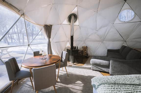 Geo Dome at Big Rock Creek! (on a 980 acre playground) - Image 4